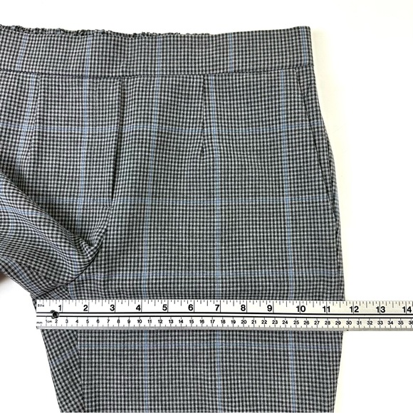 Aritzia Babaton check pull on pant Size 6 Career Office Classiccore washable - Picture 6 of 12